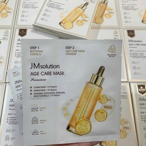Mặt Nạ JM Solution GE Care Premium 5 Miếng - Phục Hồi Da Yếu, Cấp Ẩm Sáng Mịn - Chăm Sóc Da Hàn Quốc Chất Lượng Cao