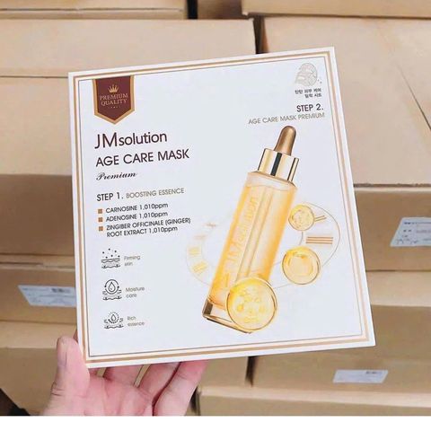 Mặt Nạ JM Solution GE Care Premium 5 Miếng - Phục Hồi Da Yếu, Cấp Ẩm Sáng Mịn - Chăm Sóc Da Hàn Quốc Chất Lượng Cao