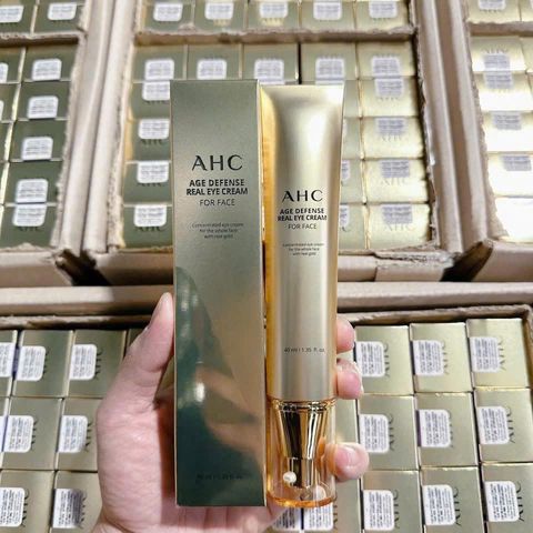 Kem Dưỡng AHC Age Defense Real Eye Cream For Face 40ml (giảm nhăn mắt, dưỡng căng da mặt)