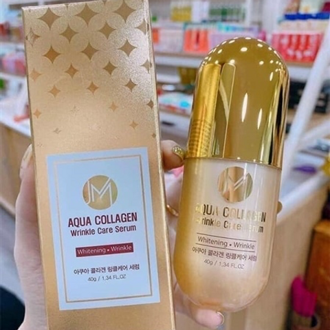 Serum Collagen Tươi JM Aqua 40g (tăng đàn hồi, dưỡng sáng làm mịn)