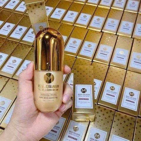 Serum Collagen Tươi JM Aqua 40g (tăng đàn hồi, dưỡng sáng làm mịn)