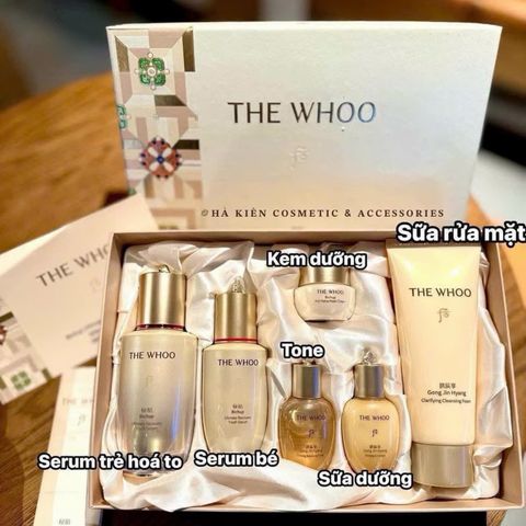 Set 6 Tinh Chất The Whoo Bichup Recovery Serum - Giải Pháp Phục Hồi Da Sâu, Giảm Lão Hóa, 6 Loại Tinh Chất Chăm Sóc Da Hàn Quốc