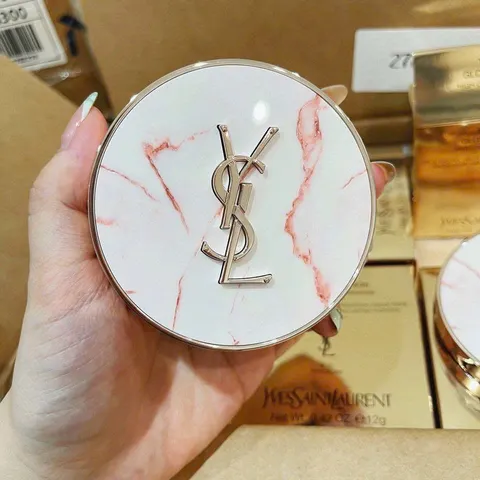Phấn Nước YSL Cushion Vân Đá Limited Tone B20 - Che Phủ Hoàn Hảo, Tạo Hiệu Ứng Glow Sang Chảnh - Mỹ Phẩm Đỉnh Cao Từ Pháp