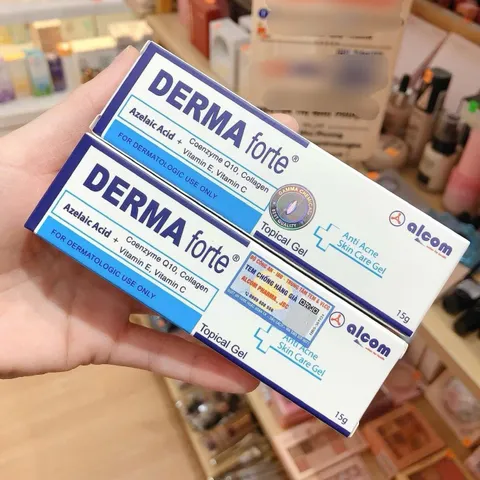 Kem Mụn & Thâm Derma Forte 15g - Giảm Thâm Mụn, Kháng Khuẩn Ngừa Mụn - Sản Phẩm Chăm Sóc Da Mặt Tại Việt Nam
