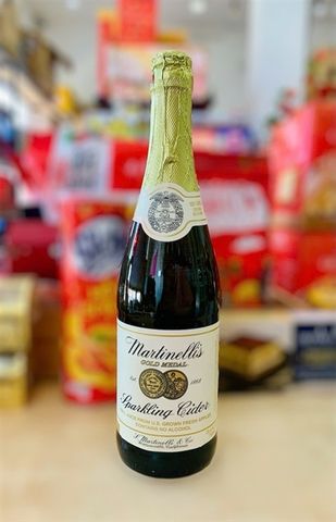 Nước Táo Có Gas Martinelli's Sparkling Cider 750ml - Thức Uống Cao Cấp Giải Khát Tươi Mát, Hương Vị Tự Nhiên