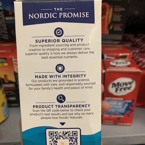 Dầu Cá Omega-3 Nordic Naturals Ultimate Omega 1280mg – Hỗ Trợ Tim Mạch và Não Bộ – 120 Viên Mềm, Tinh Khiết, Không Tanh