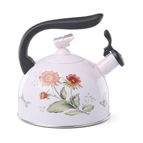 Ấm Đun Nước Bếp Từ Lenox Butterfly Meadow 2.3L - Bình Siêu Tốc Trang Trí Hình Bướm Sang Trọng, Giặt Tay Bảo Quản