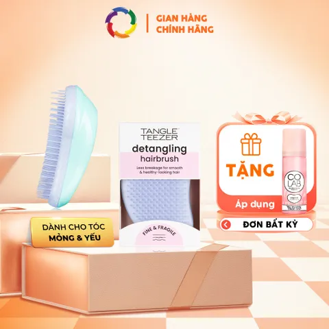 Lược Gỡ Rối Tangle Teezer The Original Fine & Fragile - Dành Cho Tóc Mỏng Yếu Dễ Hư Tổn, Gỡ Rối Nhẹ Nhàng, Chăm Sóc Tóc Thông Minh