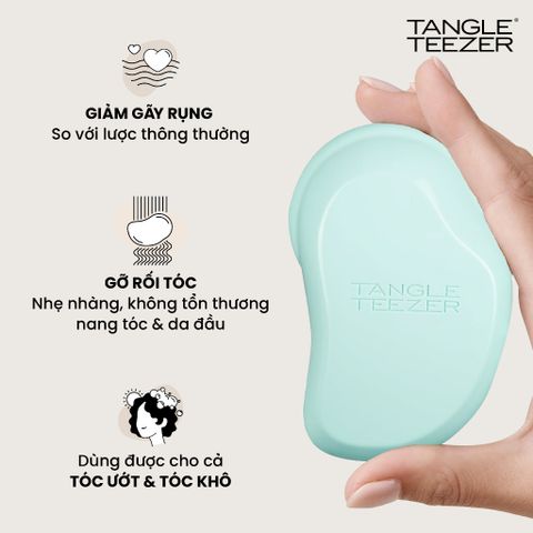 Lược Gỡ Rối Tangle Teezer The Original Fine & Fragile - Dành Cho Tóc Mỏng Yếu Dễ Hư Tổn, Gỡ Rối Nhẹ Nhàng, Chăm Sóc Tóc Thông Minh