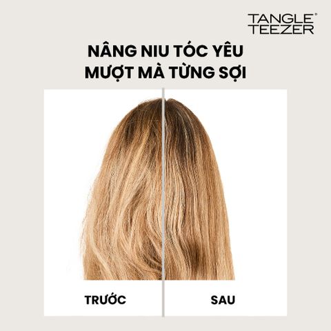 Lược Gỡ Rối Tangle Teezer The Original Fine & Fragile - Dành Cho Tóc Mỏng Yếu Dễ Hư Tổn, Gỡ Rối Nhẹ Nhàng, Chăm Sóc Tóc Thông Minh