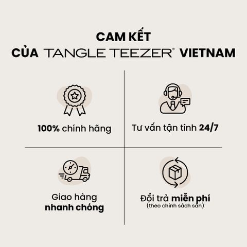 Lược Gỡ Rối Tangle Teezer The Original Fine & Fragile - Dành Cho Tóc Mỏng Yếu Dễ Hư Tổn, Gỡ Rối Nhẹ Nhàng, Chăm Sóc Tóc Thông Minh