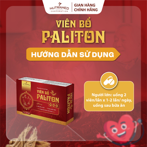 Viên uống Paliton 30 viên - Hỗ trợ bồi bổ cơ thể, kích thích ăn ngon, giảm mệt mỏi cho người lớn gầy yếu, mới ốm dậy.
