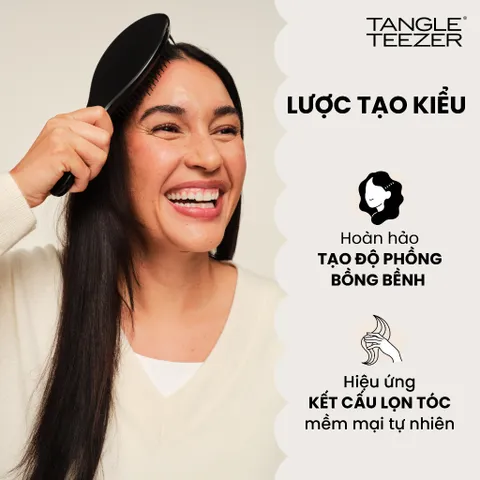 Lược Gỡ Rối Tangle Teezer The Ultimate Styler - Thiết Kế Đặc Biệt Phù Hợp Mọi Loại Tóc, Dễ Dàng Tạo Kiểu