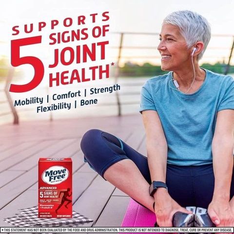 Viên Hỗ Trợ Bổ Khớp Schiff Move Free Advanced Triple Strength 200 Viên - Giải Pháp Tối Ưu Cho Khớp Khỏe Mạnh Và Linh Hoạt