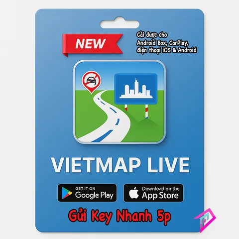 Cho Thuê Tài Khoản Vietmap Live Pro - Trợ Lý Lái Xe Thông Minh, Cảnh Báo Giao Thông An Toàn, Dịch Vụ Đặc Biệt Cho Tài Xế Việt