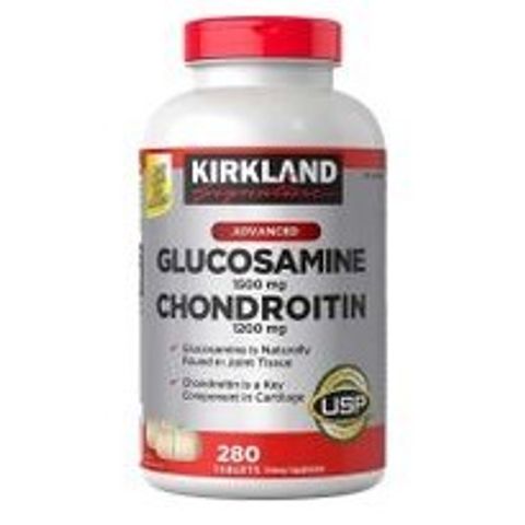 Viên uống Glucosamine 1500mg Kirkland Mỹ - Hỗ trợ xương khớp 280 viên, giảm đau và cải thiện linh hoạt cơ thể.
