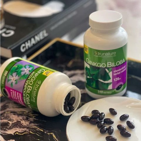 Viên uống bổ não Trunature Ginkgo Biloba with Vinpocetine 300 viên - Tăng cường trí nhớ và khả năng tư duy hiệu quả!