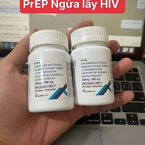 (Hàng công ty) PrEP dự phòng ngừa trước phơi nhiễm HIV 30 viên Chính hãng