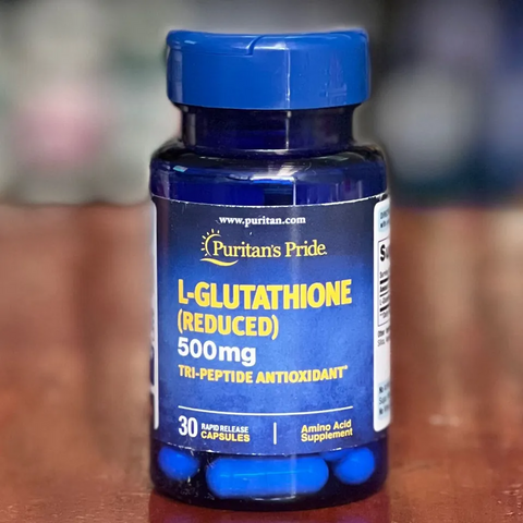(Fullbox) Viên uống Puritan's Pride Premium L-Glutathione 500mg Chính Hãng - Tăng Cường Sức Đề Kháng & Cải Thiện Sức Khỏe Da từ Mỹ 725713