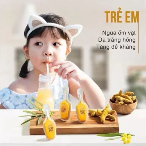 Tinh Chất Nghệ Nano Curcumin Today Turmeric 365 Premium Hàn Quốc, Daedong Ginseng 32 Tép - Tặng Bình Pha