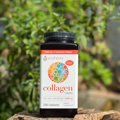 Viên uống collagen Youtheory Mỹ 390 viên - Hỗ trợ làm đẹp da, tóc, móng và xương khớp - Chống lão hóa, tăng sức đề kháng