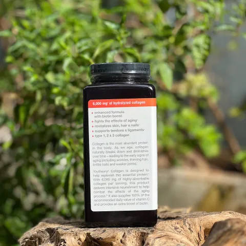 Viên uống collagen Youtheory Mỹ 390 viên - Hỗ trợ làm đẹp da, tóc, móng và xương khớp - Chống lão hóa, tăng sức đề kháng