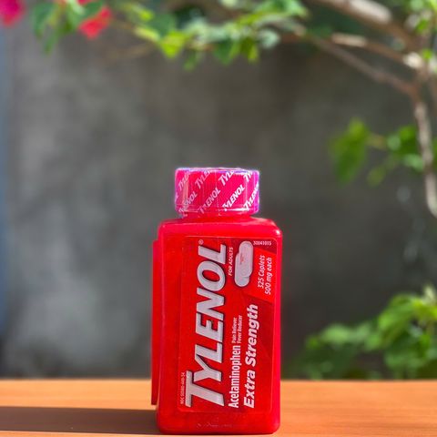 Viên uống giảm đau hạ sốt Tylenol Extra Strength 500mg - Giảm đau hiệu quả cho người lớn - 325 viên Mỹ