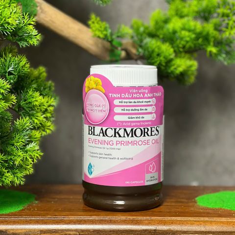 Tinh Dầu Hoa Anh Thảo Blackmores 190 Viên - Hỗ Trợ Nội Tiết Tố Nữ, Da Khỏe Mạnh, Giảm Cảm Giác Khó Chịu, Omega-6 Thiết Yếu
