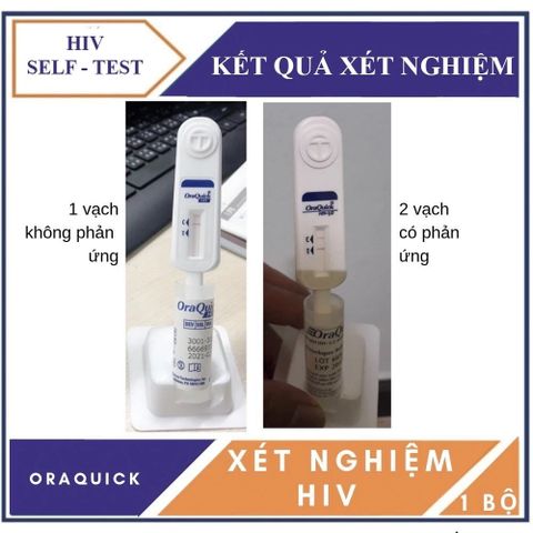 Bộ Xét Nghiệm HIV OraQuick Bằng Nước Bọt Tại Nhà - Kết Quả Chính Xác Trong 20 Phút, Tiện Lợi Và Dễ Sử Dụng