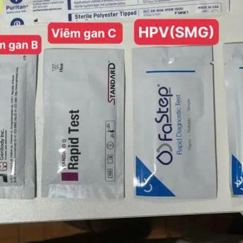 Bộ Test Combo 6 Loại H.I.V, Giang Mai, Viêm Gan B, C, HPV & Lậu - Kiểm Tra Sức Khỏe Tại Nhà Nhẹ Nhàng & Chính Xác