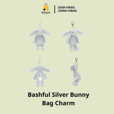 Móc Khóa Jellycat Bag Charm Chính Hãng - Phụ Kiện Thời Trang Dễ Thương Cho  - Quà Tặng Độc Đáo