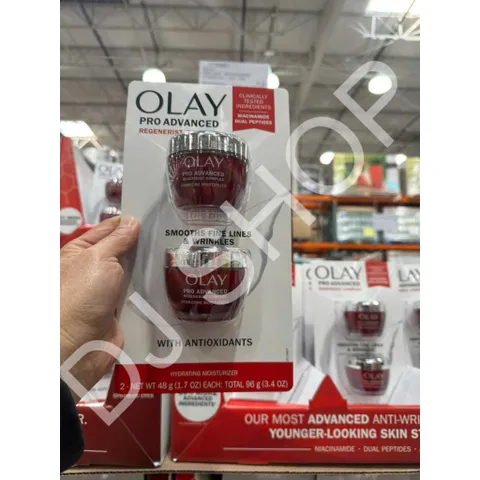 Kem Dưỡng Ẩm Ban Đêm Olay Pro Advanced Retinol Complex - Bộ 2 Hộp 1.7 fl oz, Chống Lão Hóa, Dưỡng Ẩm Sâu, Làm Sáng Da