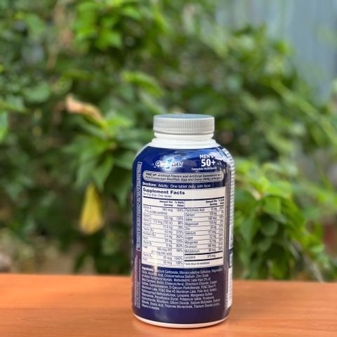 Vitamin tổng hợp One A Day Men’s 50+ 300 viên - Hỗ trợ sức khỏe nam giới trên 50, tăng cường miễn dịch và năng lượng