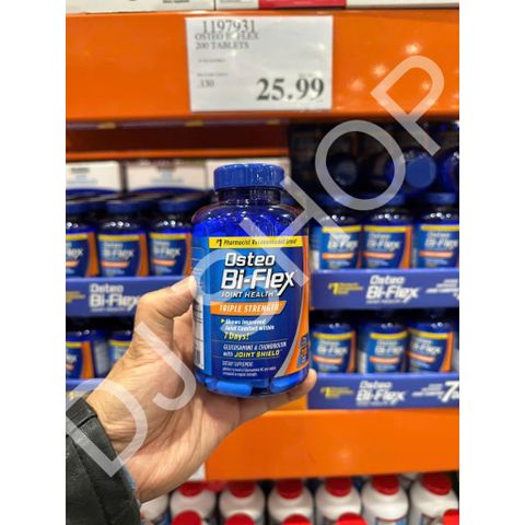 Viên Uống Hỗ Trợ Xương Khớp Osteo Bi-Flex Triple Strength Joint Health 200v - Tăng Cường Vận Động và Giảm Đau Khớp Từ Mỹ