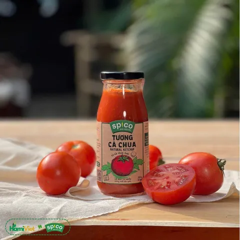 Tương cà chua Spico 430g (Brix 26) - Tương chấm đậm vị tự nhiên, không hóa chất, thích hợp cho món nướng và sốt spaghetti
