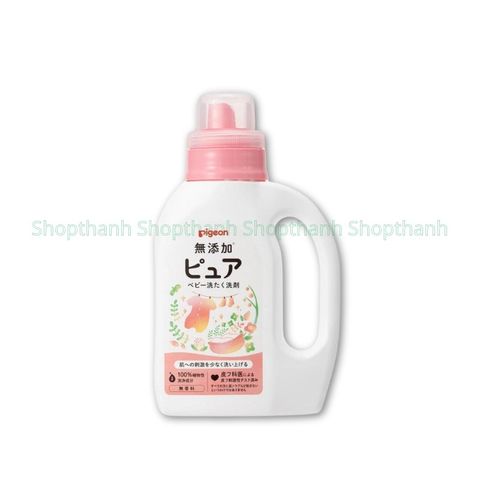Nước Giặt Quần Áo Cho Bé Pi gon Nhật Bản - An Toàn Dịu Nhẹ, Không Gây Kích Ứng, 800ml - Lựa Chọn An Tâm Cho Trẻ Sơ Sinh