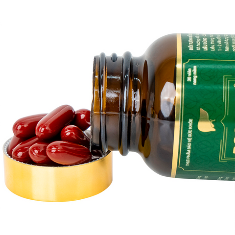 Viên uống bổ gan Boganic Premium Traphaco - Giải độc gan, hỗ trợ chức năng gan, chất chống oxy hóa mạnh mẽ, 30 viên Việt Nam