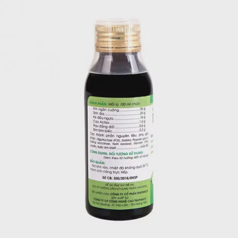 Siro Boganic Kid 100ml - Hỗ trợ sức khỏe trẻ em, giảm mụn nhọt, mẩn ngứa và táo bón, tăng cường sức đề kháng tự nhiên