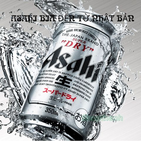 Bia Asahi Super Dry Nội Địa Nhật - Hương Vị Siêu Khô Thanh Mát, Sảng Khoái, Bia Cao Cấp Nhập Khẩu Chính Ngạch Nhật Bản