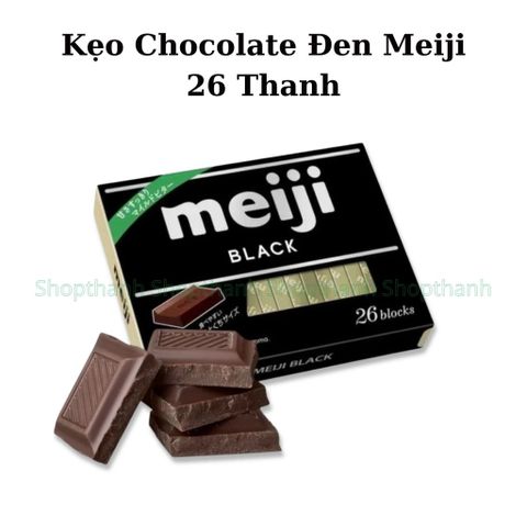 Chocolate Meiji Hộp 26 Thanh - Socola Cao Cấp Nhật Bản, Đa Dạng Hương Vị, Quà Tặng Ngọt Ngào, Thưởng Thức Đẳng Cấp