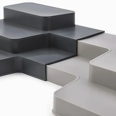 Kệ đựng gia vị tiện lợi Joseph Joseph 85146 - Thiết kế thông minh nhiều tầng màu xám, thích hợp cho nhà bếp hiện đại