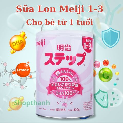 Sữa Bột Meiji Nhật Bản Dạng Lon Số 0, Số 9 và HP Cho Trẻ Dị Ứng Đạm - Din Dưỡng An Toàn, Chính Hãng Nhật Bản