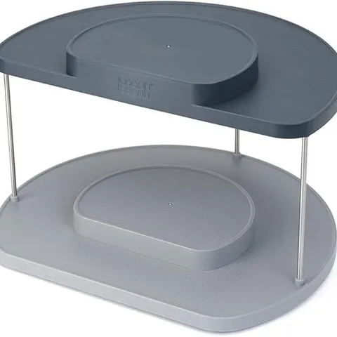 Kệ Đựng Gia Vị Joseph Joseph 85196 CupboardStore 2 Tầng Xoay - Giải Pháp Lưu Trữ Thông Minh Cho Nhà Bếp Hấu Đen