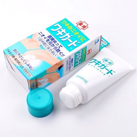 Gel Khử Mùi Kobayashi Waki Guard 50g - Nhật Bản, Dạng Gel Trong Suốt, Khô Thoáng, Dịu Nhẹ Da, Không Ố Vàng, Lưu Hương Lâu Dài
