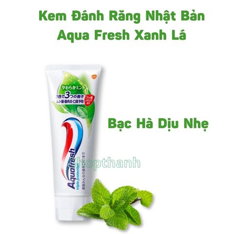 Kem đánh răng Aquafresh Trip Protection Nhật Bản. Kem Đánh Răng Làm Sạch, Trắng Răng Hiệu Quả {Shop Thanh}