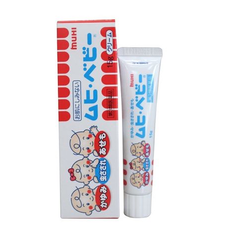 Kem Bôi Vết Muỗi Đốt Muhi Nhật Bản 15g - Chất Lượng Cao, An Toàn Cho Trẻ Em, Giảm Ngứa, Xoa Dịu Vết Cắn, Kem Chống Côn Trùng