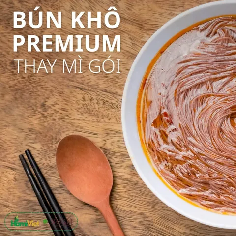 Bún Huyết Rồng Noom - Tươi ngon từ gạo lứt huyết rồng 50%, Hữu cơ, Không chất bảo quản - Thực phẩm ăn dặm, ăn kiêng, ăn chay
