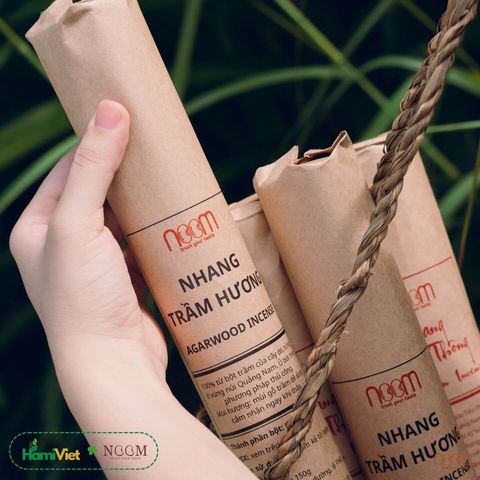 Nhang Quế Thông Noom - Nhang Tự Nhiên Không Hóa Chất Giúp Thư Giãn và Thanh Lọc Không Khí - 50g, 300g