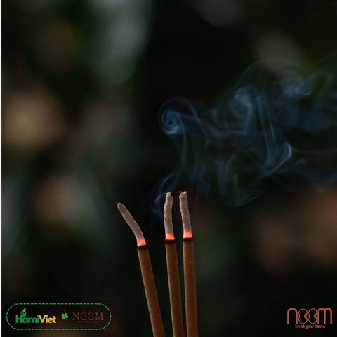 Nhang Quế Thông Noom - Nhang Tự Nhiên Không Hóa Chất Giúp Thư Giãn và Thanh Lọc Không Khí - 50g, 300g