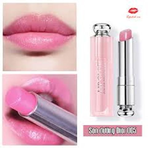 Son Dưỡng Dior Addict Lip Glow Màu 005 Lilac - Son Môi Hồng Tím Dưỡng Ẩm Chính Hãng Từ Dior, Làm Đẹp Tự Nhiên, Phù Hợp M